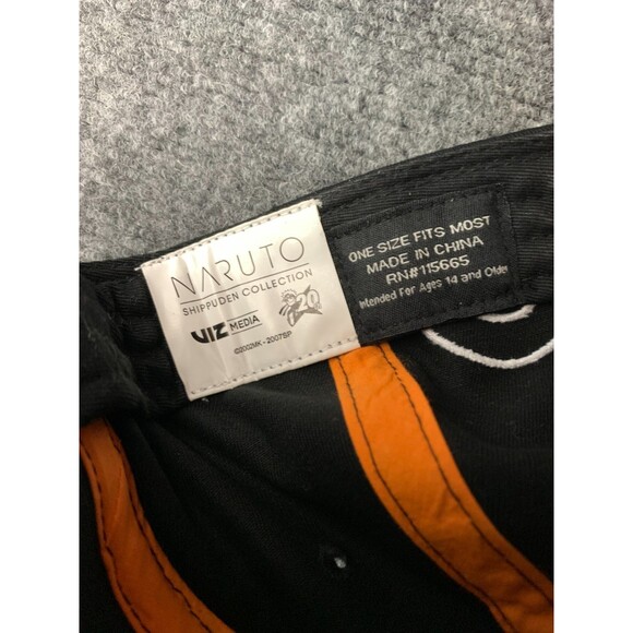 Naruto Shippuden Hat Snapback Cap Embroidered Uzumaki Clan Japanese Anime Screen - Picture 6 of 6